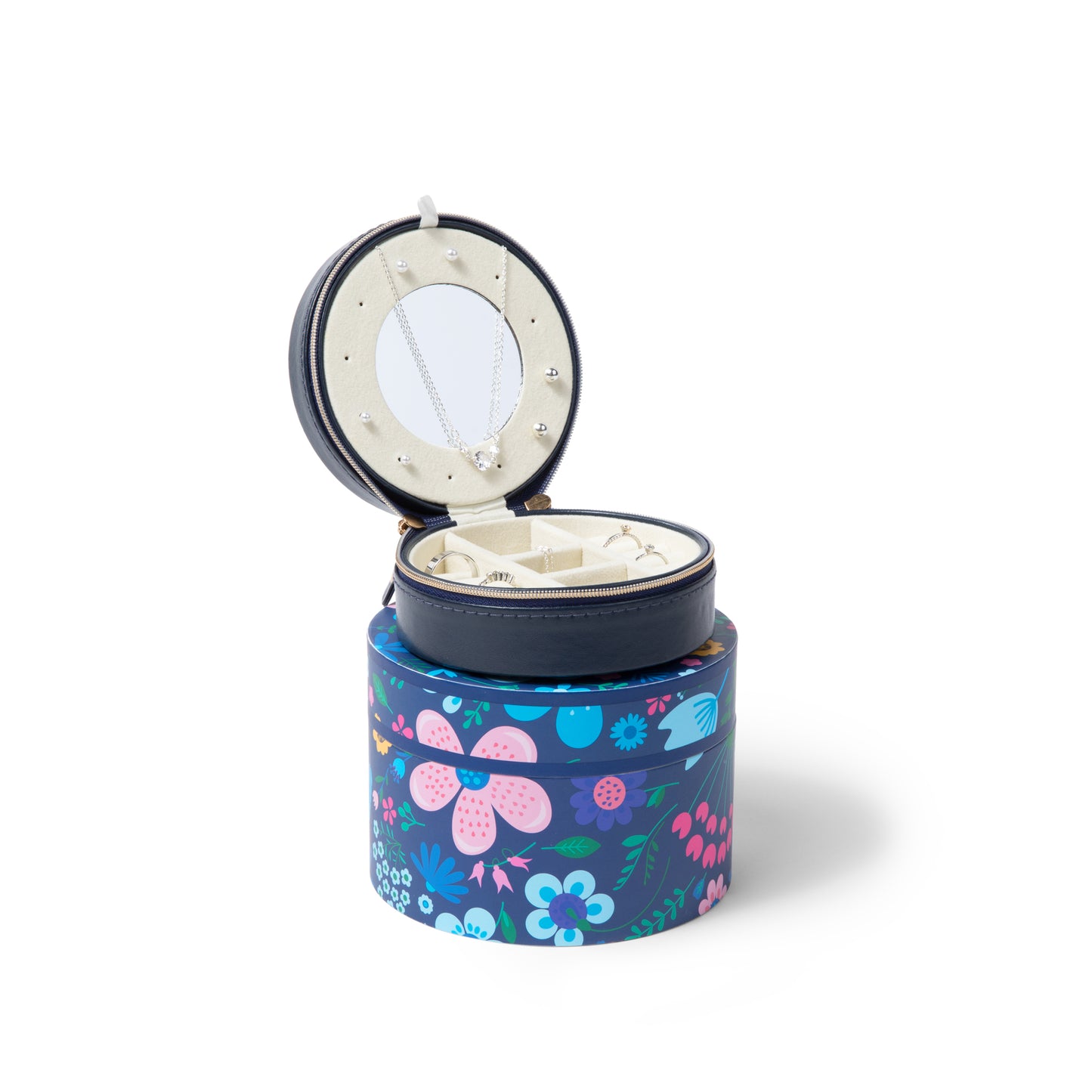 Small Travel Jewelry Case, in a Gift Box. Gifts for Women & Girls