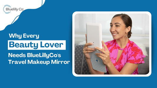 Travel Makeup Mirror by BlueLillyCo Shop Beauty Item On Spot