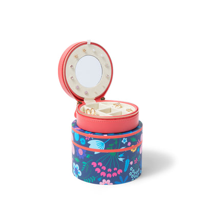 Small Travel Jewelry Case, in a Gift Box. Gifts for Women & Girls