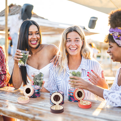 Small Travel Jewelry Case, in a Gift Box. Gifts for Women & Girls